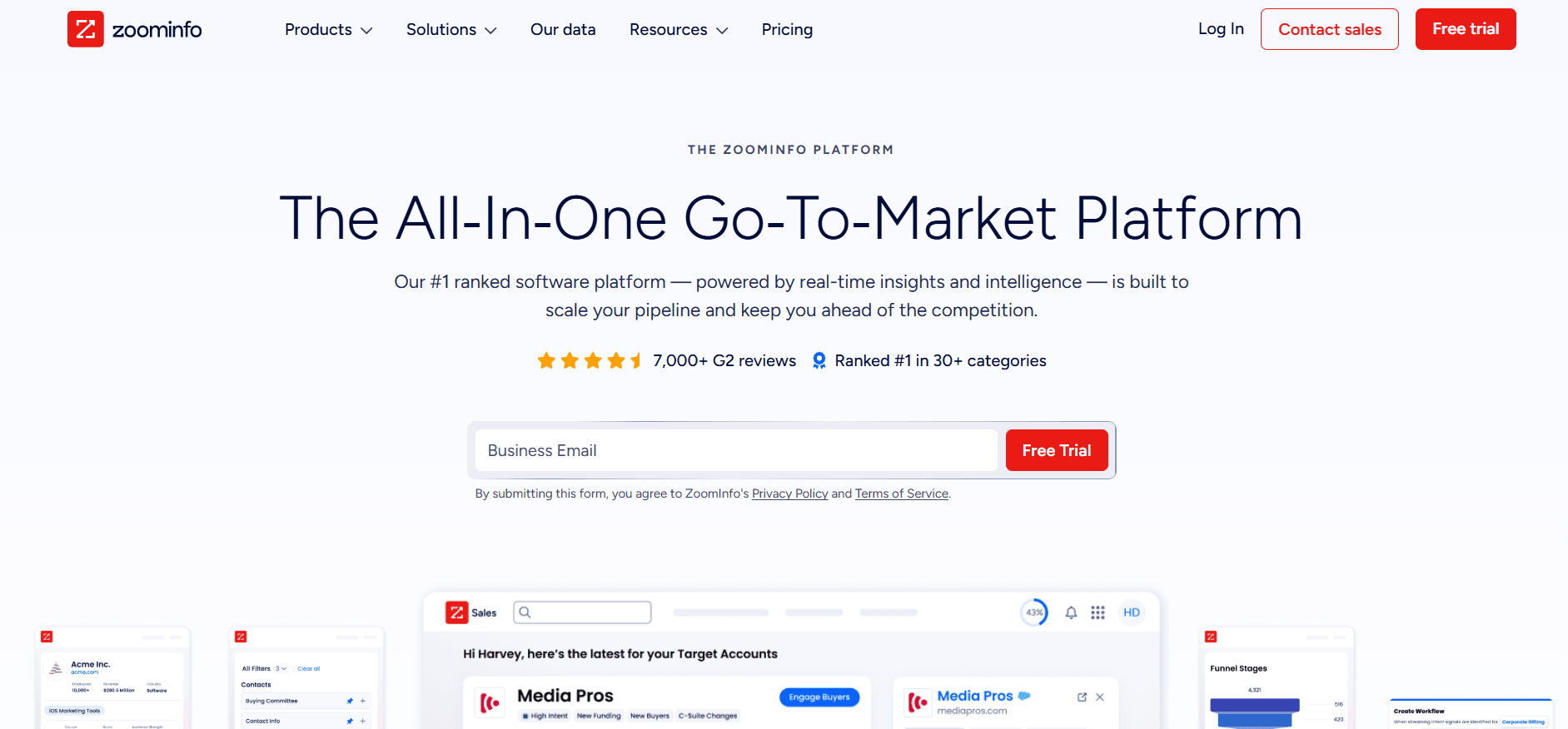 ZoomInfo - AI Sales Prospecting Tool