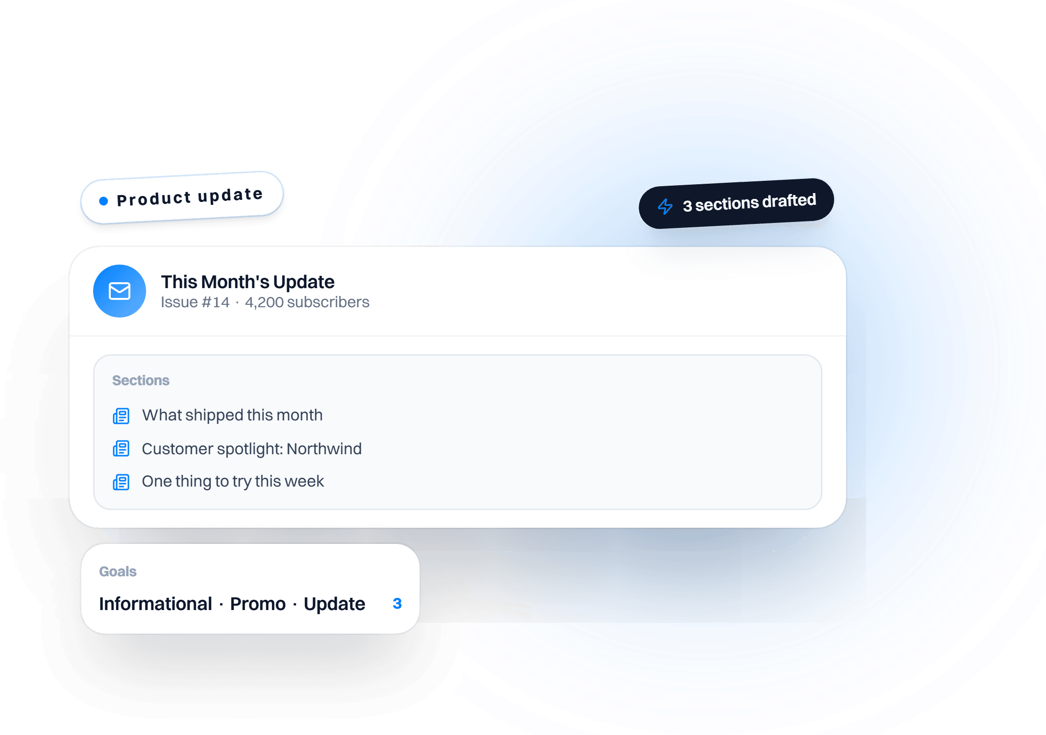AI Newsletter Generator preview
